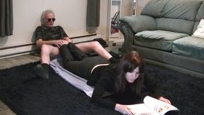 Toe suck foot fuck