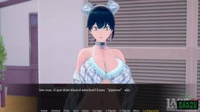 [Gameplay] Tales of the Dream life Harem ep 7 Eva Cosplay Gatinha