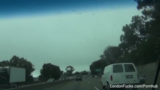 More BTS and teasing with Asian starlet London Keyes