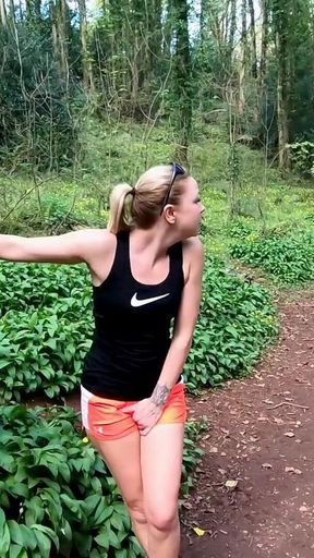 I Had to Wee Outside While You Watched: Desperate Out Jogging