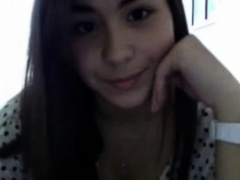 Asian Filipina girl show