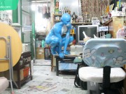 19 Years Old Digitmon Veemon Boy / Body paint / Bodypaint Naked Cosplay