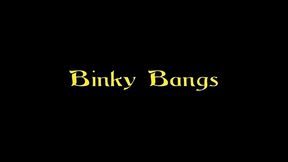 binky bangs swallows cum from glory hole big cock