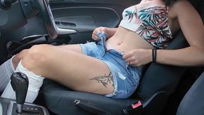 firefighter caught me masturbating in my car! so embarassing!