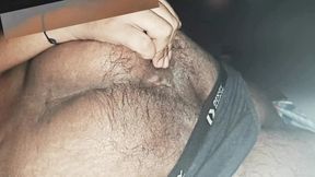 Friend showed his delicious asshole which made my mouth water