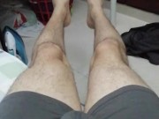 Me razure las piernas
