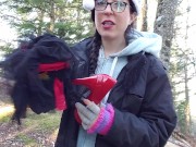 Festive Sexy Outdoor Strip And Piss