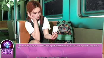AVN Teller's Sizzling Summer of Love: Lesbian Visual Novel Gameplay