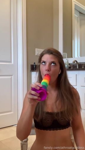Amateur Goddess Masters Deep Passion in Solo Toy-Fueled Ecstasy