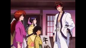 Samurai Anime Hero Takes On Rivals in Intense XXX Battle Scene