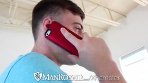 ManRoyale - Hunter Page Bends Over and Gets Dick