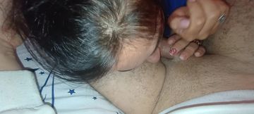 AncaLuxe - stepdaughter sucks my dick and swallows cum all the time