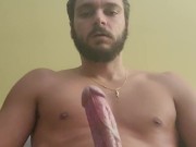 Bearded Man Releases the Cumdam