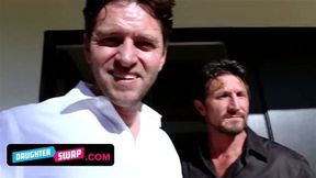 Daughter Swap Hot Besties Gets Pounded On Halloween Night