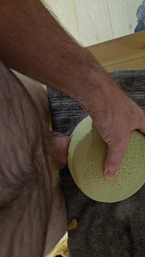Fucking a melon