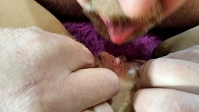 sophisticated games with the cunt of my beloved woman! pussy liking, clit rubbing and many other )) hot milf pov .!.