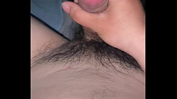 Handjob handfree cum