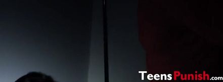 Bearded Johnny Castle spank the ass and lick the hole of sexy Marley Brix before fucking her mouth