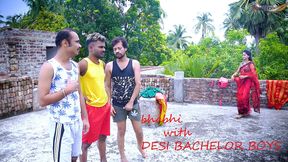LOCAL BACHELOR BOYS DIFFERENT TYPE HARDCORE FUCK WITH LOCAL BHABHI FULL MOVIE