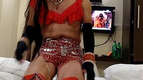 My boyfriend wanted to see me in red like a newly wed indian wife