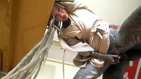 Risky Public Anal in Abandoned Building - Intense Squirt and Orgasms
