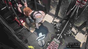 happy wildd kinkmas day 8 voyeurism cctv gym facial