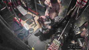 happy wildd kinkmas day 8 voyeurism cctv gym facial