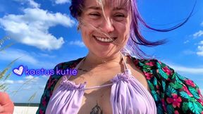 Sneaky Pee at the Beach