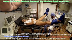 $CLOV Stefania Mafra&#039;s Gyno Exam By Doctor Tampa &amp; Nurse Lux