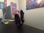 University Student Catches a Guy Staring at his Feet (Part 1) 1080p HD