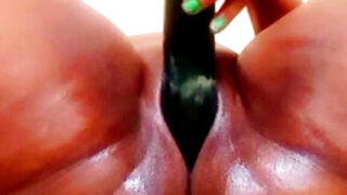 Squirting &#8211; whore sucking dick after getting fucked in the butthole