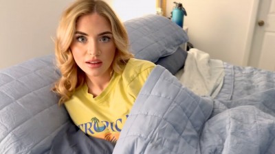 Movie Night Madness: Naughty Step Sis Gets Distracted