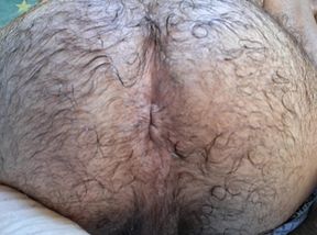 Asshole in the foreground