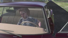 1967 Chevrolet Impala Cranking Template - Emma in a Dress and Flats 1080p
