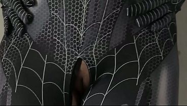 Bokep Indonesia Viral terbaru Cosplayer Spiderman di entot Sampai becek banget