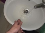 pissing in the sink part 2