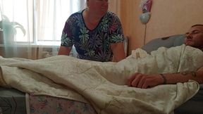 the morning of the weekend began with a deep blowjob from the mother-in-law
