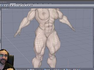 Building the Leticia Scene Body Morphing Part three (Hexagon based)