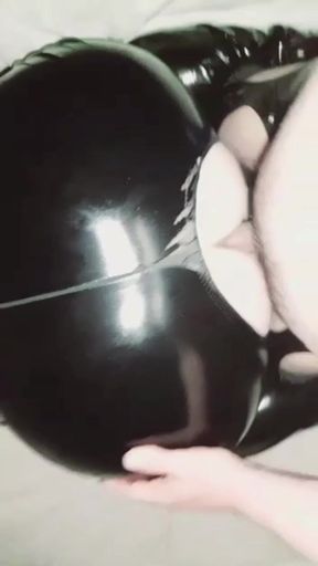 Naughty wife fucks while husband is away