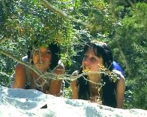 Naughty German Stepsis Having Outdoor Fun at Beach