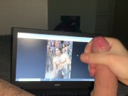 Дрочит толстый хер на Джейка Джилленхола и кончает