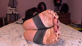 spray your offering on my soles!