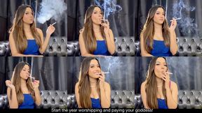 Start the year worshipping and paying your goddess!