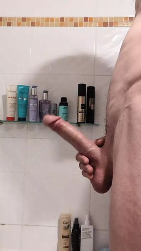 Alone in the bathroom 1