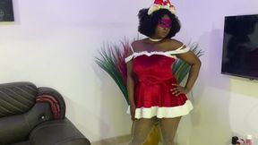 Merry Christmas With Zaynab As Mrs&period; Santa Claus Gets Fucked Hardcore By Monster Black Dick
