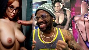 tight tits ginger nun slut sucking off a cummy cock in a glory hole, ai generated