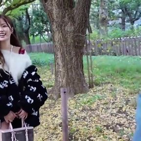 Vibe City Rush: Her Overcharged Body Trembling Through a Crowd-filled Escape