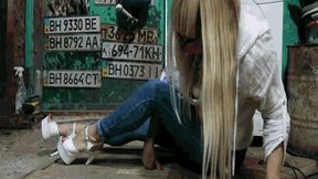 Stuck sandals heel MP4(1280x720)FHD