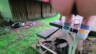 piss adventures out in a private nature preserve