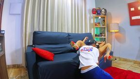 She Won�t Stop Until the Couch Breaks